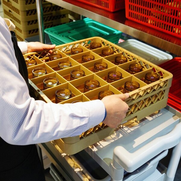 Plastic Rack Manufacturer - OEM/ODM Custom Storage Washing Rack Plastic Kitchen Drinking Glass Hotel Restaurant 6pcs