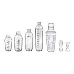 Clear Plastic Shake Cup Manufacturer - OEM/ODM Custom High Quality Clear Plastic Shake Cup with Scale Bubble Tea Cup