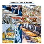 Hot Pot Chafer Set Factory - OEM/ODM Custom Hot Pot Chafer Dishes Buffet Set Chafing Dishes Buffet Stove Food Warmer