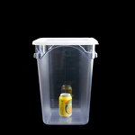 Plastic Food Storage Container Manufacturer - OEM/ODM Custom 2L-22L Plastic PC PP Ingredient Bin Box Kitchen Storage