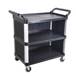 Hotel Dining Service Trolley Factory - OEM/ODM Custom Hotel Collection Commercial Dining Service Trolley Hot Food Truck