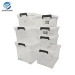 Rectangle PP Storage Cabinet Manufacturer - OEM/ODM Custom Heavy Duty Rectangle PP Injection Transparent Storage Cabinet