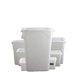 Plastic Food Storage Container Manufacturer - OEM/ODM Custom 2L-22L Plastic PC PP Ingredient Bin Box Kitchen Storage