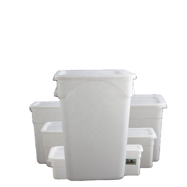 Plastic Food Storage Container Manufacturer - OEM/ODM Custom 2L-22L Plastic PC PP Ingredient Bin Box Kitchen Storage