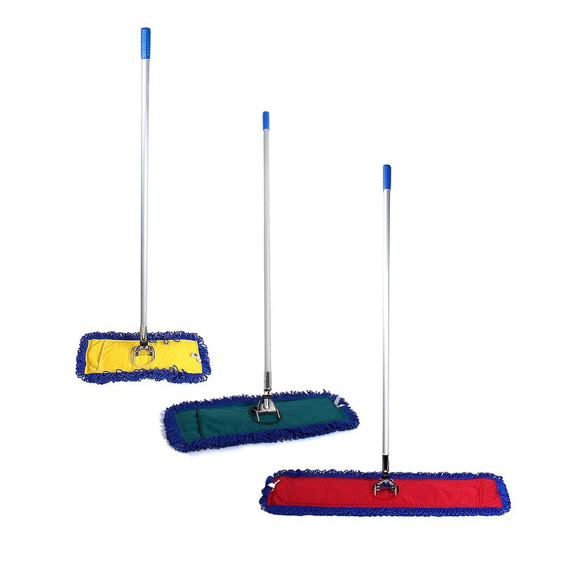 Microfiber Floor Mop Factory - OEM/ODM Custom Super Cleaning Effect Commercial Industrial Washable Microfiber Floor Mop