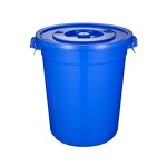 Plastic Barrel Drum Manufacturer - OEM/ODM Custom High Quality 55 Gallon Blue Food Grade HDPE Plastic Barrel Drum with Lids