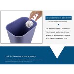 PP Plastic Dustbin Manufacturer - OEM/ODM Custom 20-8L Durable PP Plastic Dustbin Square Hotel Trash Can