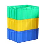 Mesh Style Plastic Crate Factory - OEM/ODM Custom Mesh Style Stackable Plastic Logistics Crate Tunrover Box for Transport