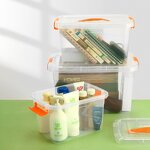 Plastic Storage Bins Factory - OEM/ODM Custom Multifunction Plastic Storage Bins on Sale Large Household Clothes PP Clear