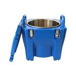 Insulated Plastic Ice Storage Wagon Factory - OEM/ODM Custom Commercial Grade Insulated Heavy Duty Plastic Ice Storage Wagon