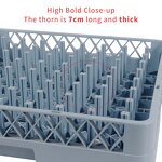 Plastic Dish Rack Factory - OEM/ODM Custom Restaurant Hotel Kitchen Plastic Dish Rack Flexible 64 Suit Basket