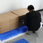 HDPE Tray Factory - OEM/ODM Custom Wholesale High Load Capacity HDPE Tray Best Quality Euro Pallets ESD Safe