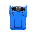 Insulated Plastic Ice Storage Wagon Factory - OEM/ODM Custom Commercial Grade Insulated Heavy Duty Plastic Ice Storage Wagon