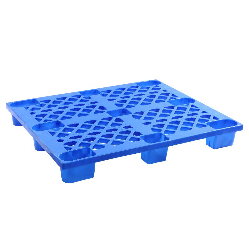 Recycled Plastic Pallets Manufacturer - OEM/ODM Custom Large 9 Feet Recycled Nestable Stackable Plastic Pallets 4 Way Entry