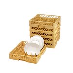 Plastic Rack Manufacturer - OEM/ODM Custom Storage Washing Rack Plastic Kitchen Drinking Glass Hotel Restaurant 6pcs