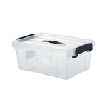 Plastic Storage Box Manufacturer - OEM/ODM Custom Transparent Plastic Storage Box with Handle and Wheels Wholesale