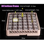 Double Tier Rack Manufacturer - OEM/ODM Custom Modern Double Tier Rack with Plastic Corner for Glass Cup Storage