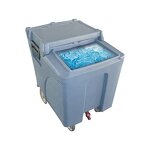 PE Insulated Ice Caddy Cart Manufacturer - OEM/ODM Custom 125 lb Capacity PE Polyethylene Insulated Ice Caddy Cart