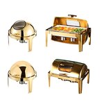 Hot Pot Chafer Set Factory - OEM/ODM Custom Hot Pot Chafer Dishes Buffet Set Chafing Dishes Buffet Stove Food Warmer