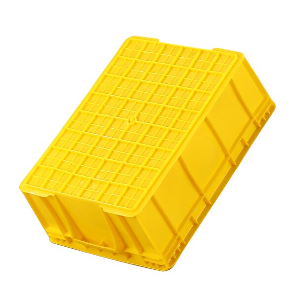 Mesh Style Plastic Crate Factory - OEM/ODM Custom Mesh Style Stackable Plastic Logistics Crate Tunrover Box for Transport