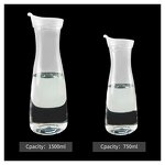 Water Pitcher Manufacturer - OEM/ODM Custom Wholesale 1.5L Eco-Friendly PC Reusable Plastic Water Pitcher Jug