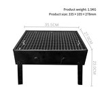 Outdoor BBQ Grill Factory - OEM/ODM Custom Outdoor Portable Korean Carbon Barbecue Stove Metal Folding BBQ Grill