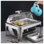 Catering Kitchenware Set Manufacturer - OEM/ODM Custom Hotel Restaurant Catering Kitchenware Set Hot Pot Chafer Dishes