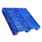 Euro Style Plastic Pallets Factory - OEM/ODM Custom Euro Style Single Faced 4 Way Entry Recyclable Plastic Pallets