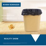 PP Plastic Dustbin Manufacturer - OEM/ODM Custom 20-8L Durable PP Plastic Dustbin Square Hotel Trash Can