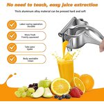 Manual Metal Juicer Factory - OEM/ODM Custom Top Seller Manual Metal Lime Lemon Squeezer Citrus Juicer Kitchen Tool