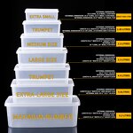 Bulk Transparent Plastic Container Manufacturer - OEM/ODM Custom High Quality Airtight Bulk Transparent Plastic Food Container