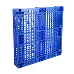 Euro Style Plastic Pallets Factory - OEM/ODM Custom Euro Style Single Faced 4 Way Entry Recyclable Plastic Pallets