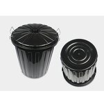 Trash Can Manufacturer - OEM/ODM Custom High Quality 13 Gallon Open Top Trash Can Outdoor Plastic Dustbin Commercial