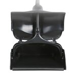 Broom Dustpan Set Factory - OEM/ODM Custom Black Plastic Broom Windproof Dustpan Set Household Cleaning Supplies