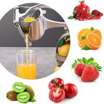 Portable Fruit Juicer Manufacturer - OEM/ODM Custom Portable Fruit Juicer Extractor Aluminum Manual Juicer Lemon Squeezer