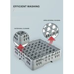 Glass Dryer Factory - OEM/ODM Custom Commercial Glass Dryer for Restaurant Microfiber Dishwashing Wine Glass Rack