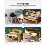 Chafing Dish Manufacturer - OEM/ODM Custom Electric Stainless Steel Chafer Dishes Buffet Set