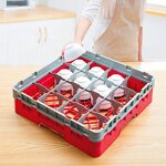 Dish Rack Manufacturer - OEM/ODM Custom High Quality PDustbindish Rack PP Glass Storage Tray for Dish