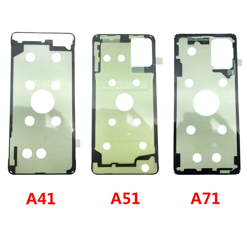Waterproof Sticker Factory - for Samsung A20S A21S A30S A41 A51 A71 A32 A52 A72 Battery Cover Adhesive Door Sticker