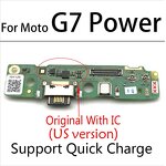 USB Charger Plug Board Manufacturer - Original for Moto G7 Power Charging Port Connector Flex Cable