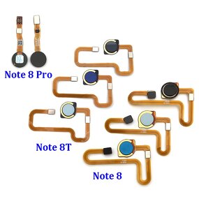 Fingerprint Sensor Flex Factory - for Xiaomi Redmi Note 8 Pro 8T Scanner Home Button Touch ID Flex Cable