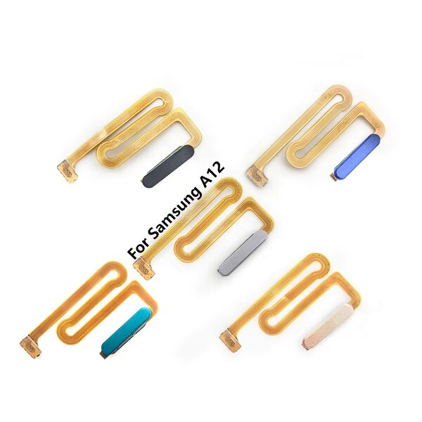 Power Button Sensor Fingerprint Factory - Original A12 Home Touch ID Sensor Flex for Samsung Galaxy A12