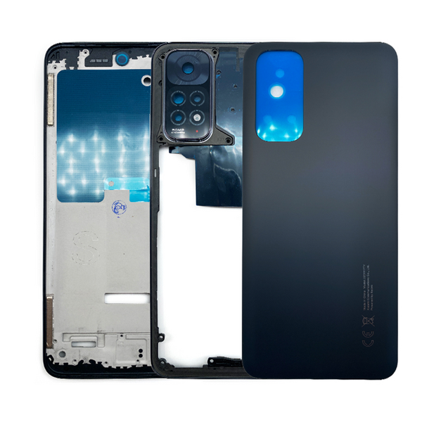 Mobile Phone Housing Back Cover Middle Frame Factory - for Redmi Note 11S Front Shell Middle Plate Back Battery Cover