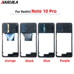 Middle Frame Manufacturer - With Side Key With Camera Lens for Redmi Note 10 Pro Middle Plate Replacement