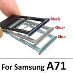 SIM Card Tray Slot Holder Factory - Accessories for Samsung A30S A50S A31 A51 A71 A60 Repair Parts Cellphone