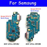 Charging Port Connector Manufacturer - Original for Samsung S23 Plus Ultra S916B S916U Spare Parts