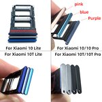 SIM Card Tray Adapter Manufacturer - Wholesale SIM Card Slot Holder for Xiaomi Mi 10 10T Pro Lite Mobile Phone