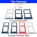 Dual SIM Card Holder Tray Slot Holder Factory - Adapter Socket for Huawei Y9A Y9S Y9 Prime Y8S Y8P Y7 Y7A Y7P Y6 Y6S Y6P