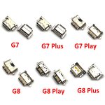 USB Charger Socket Factory - Conector for Moto G5 G7 Plus G9 Power Play Mobile Phone Flex Cables