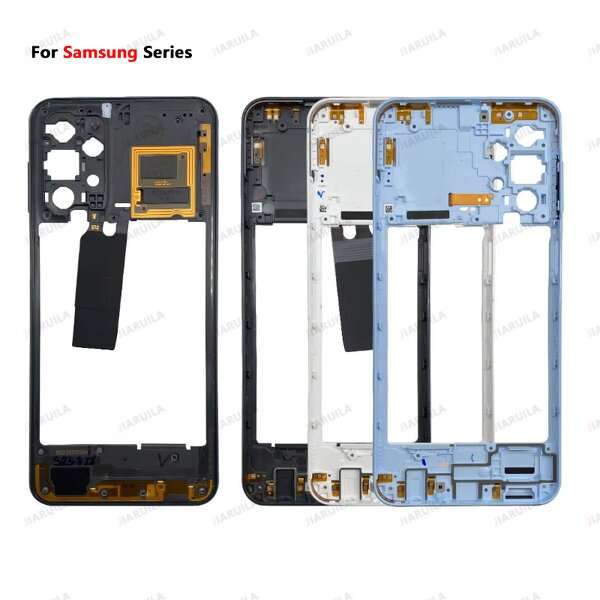 Mobile Phone Parts Middle Frame Bezel Factory - for Samsung Galaxy A23 4G A42 A51 A71 Middle Plate Cover With Side Key
